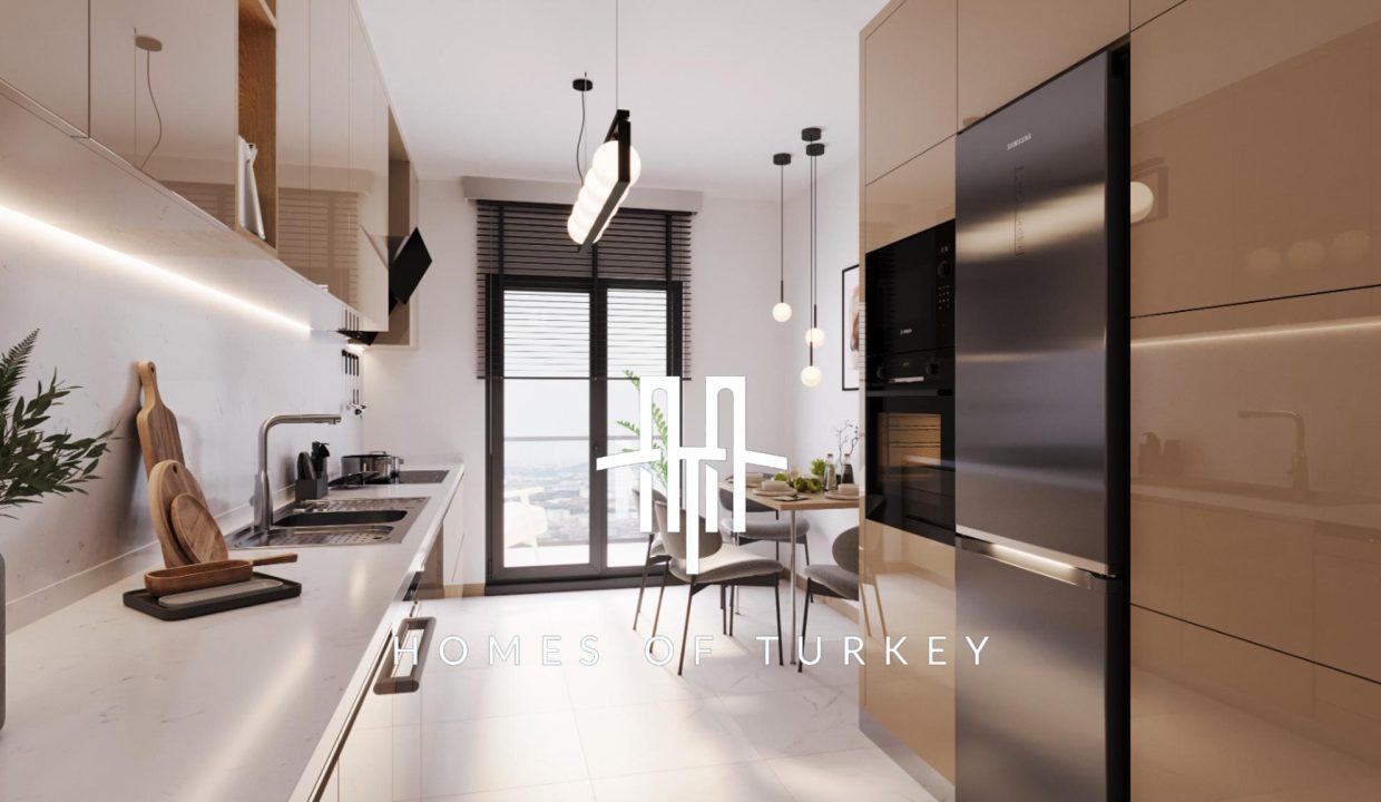 Apartments Suitable for Family Concept Next to the Metro Station in Basın Ekspres 12