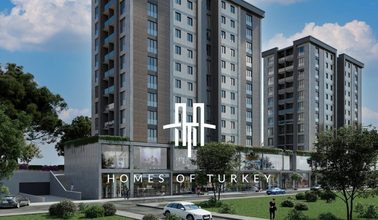 Apartments Suitable for Family Concept Next to the Metro Station in Basın Ekspres 7