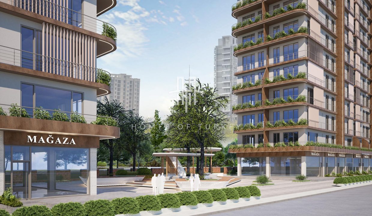 Apartments for Sale in Installments Next to the Metro in Kağıthane Center 6