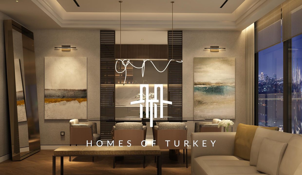 Bosphorus View Luxury Apartments for Sale in the Center of Business and Social Life in Istanbul 13