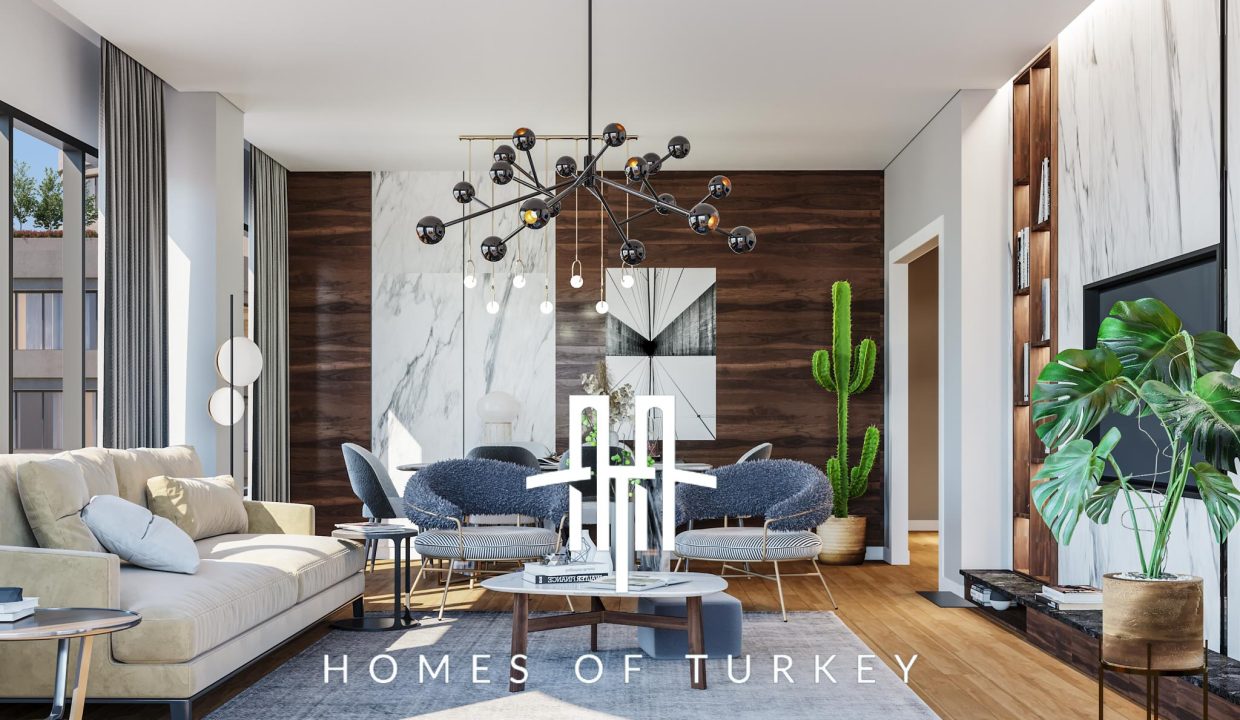 Flats for Sale in a Green Complex Neighboring the Financial Center in Ümraniye 13