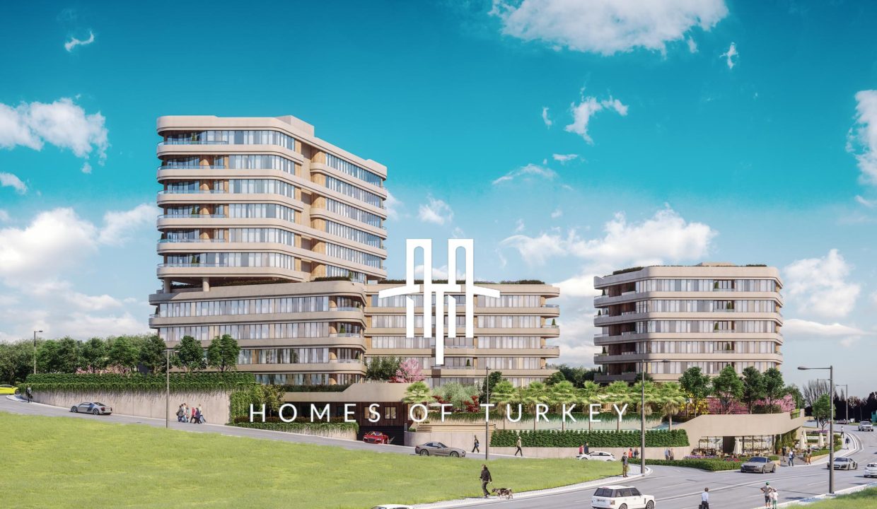 Flats for Sale in a Green Complex Neighboring the Financial Center in Ümraniye 2
