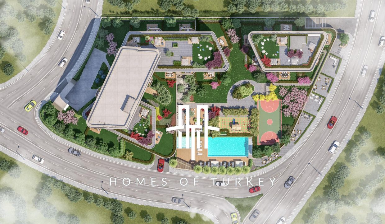 Flats for Sale in a Green Complex Neighboring the Financial Center in Ümraniye 22