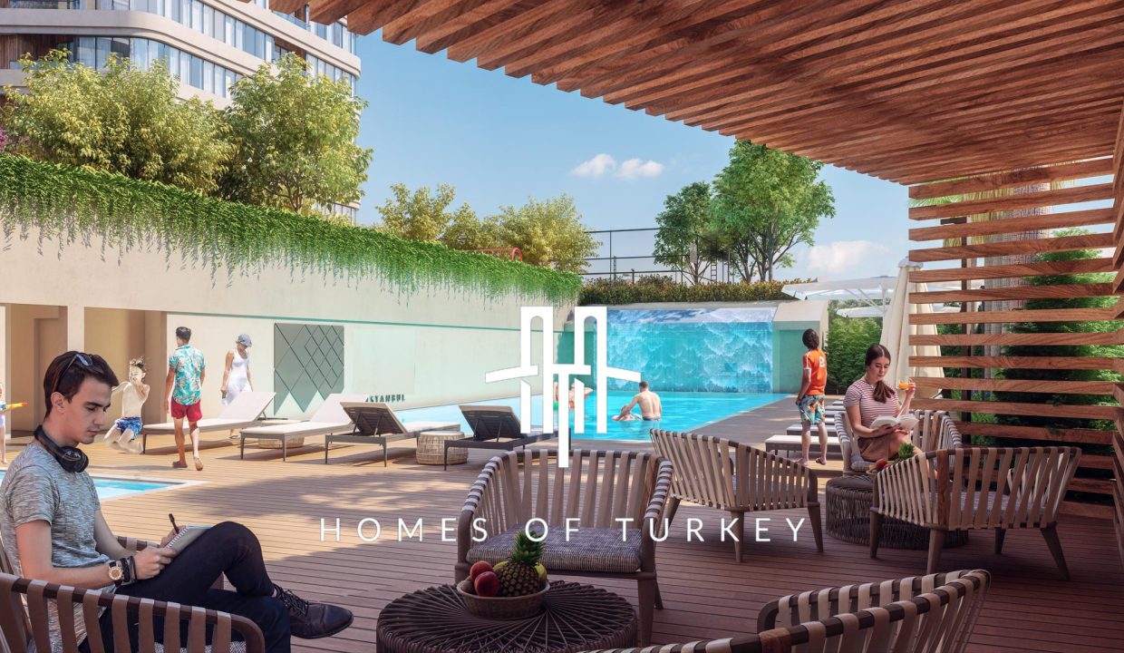 Flats for Sale in a Green Complex Neighboring the Financial Center in Ümraniye 8,
