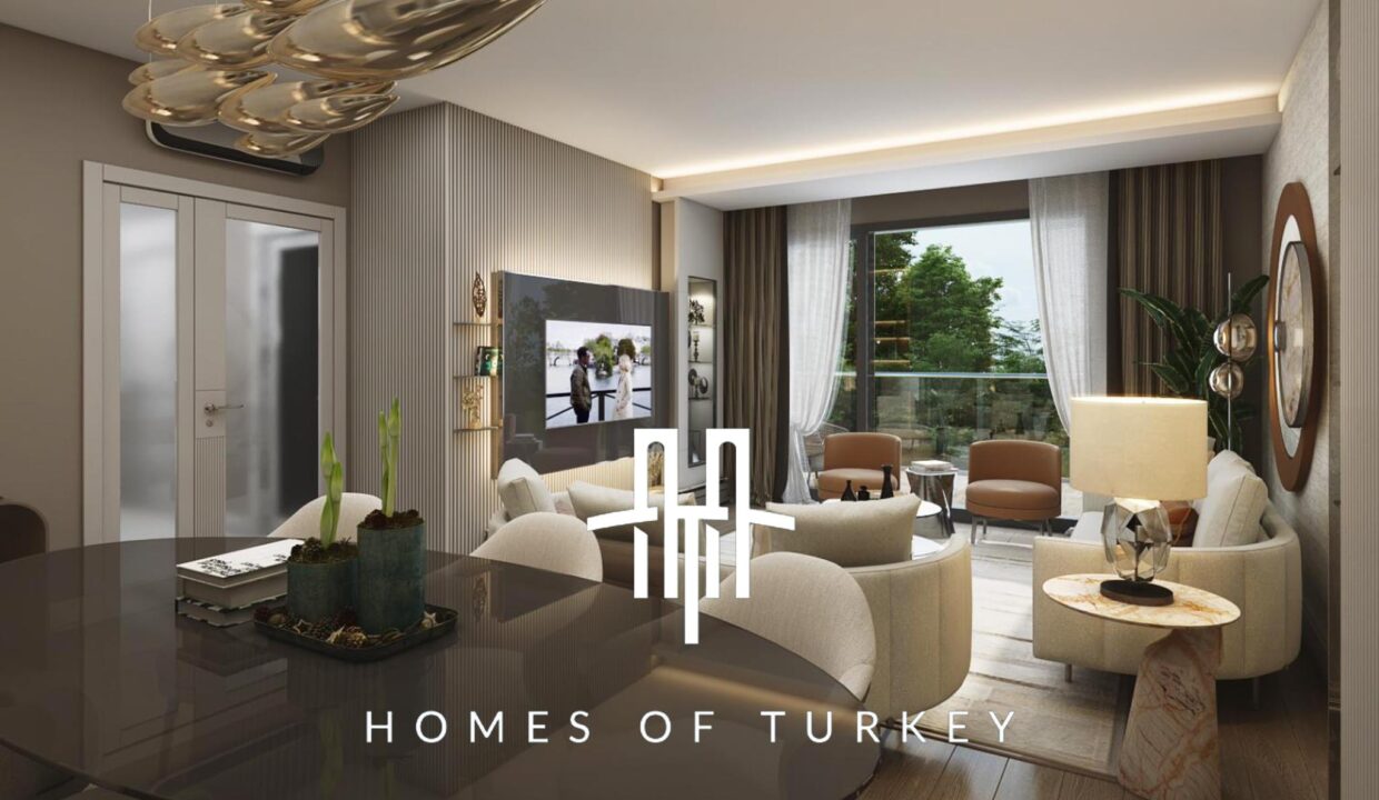 Flats in a Project Standing Out with Its Architectural Structure in Beylikdüzü 19