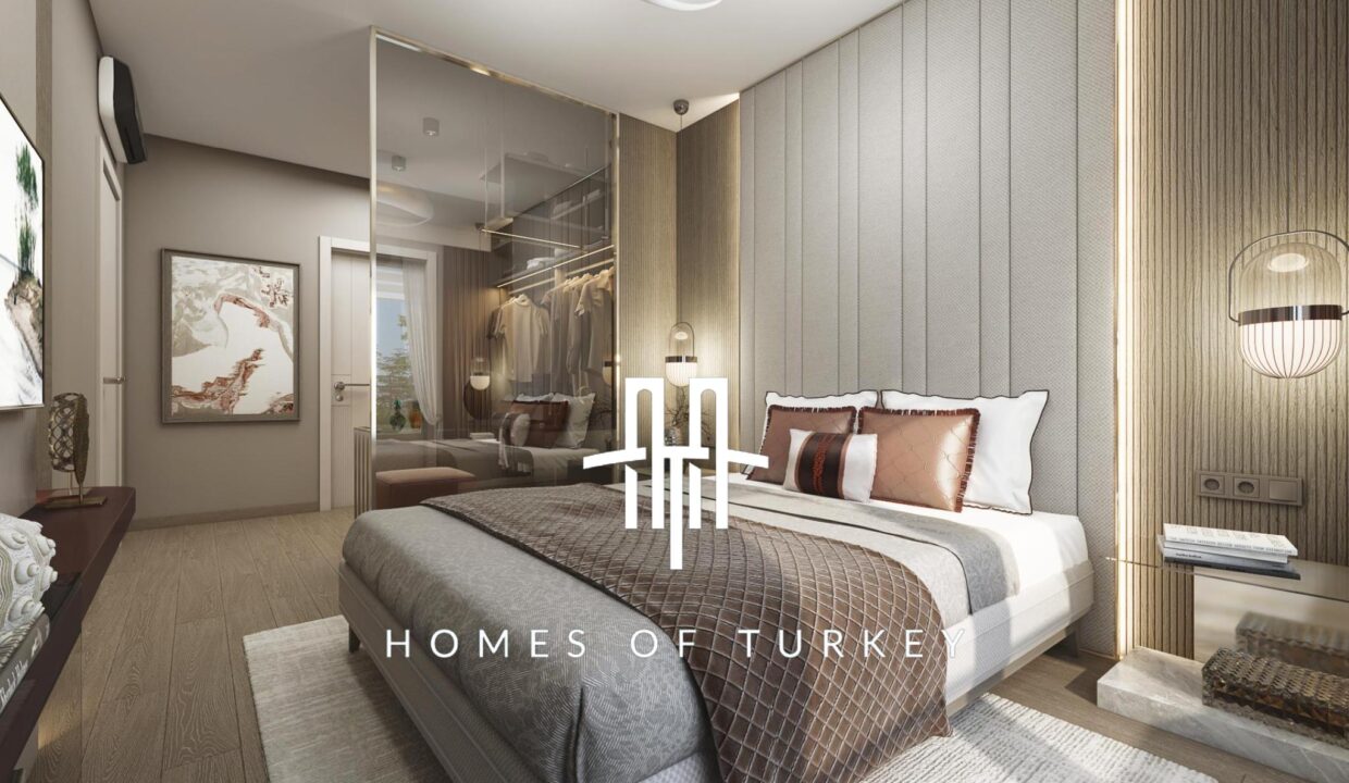 Flats in a Project Standing Out with Its Architectural Structure in Beylikdüzü 21