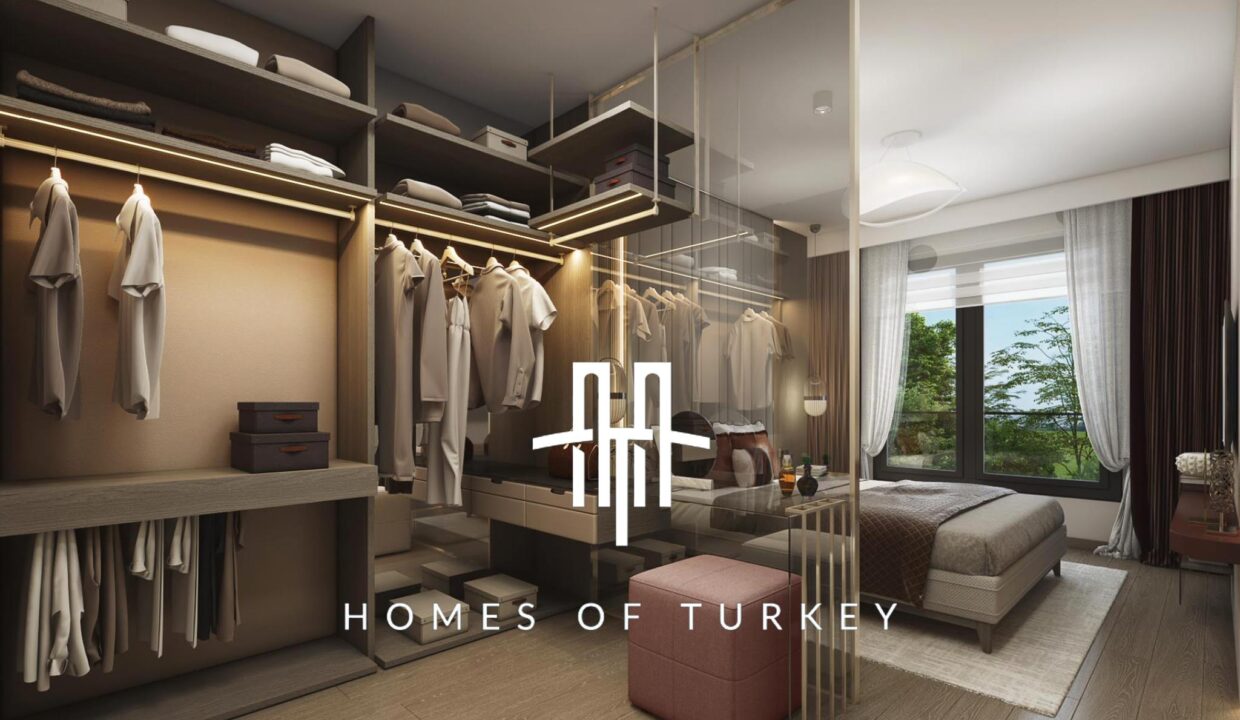 Flats in a Project Standing Out with Its Architectural Structure in Beylikdüzü 22