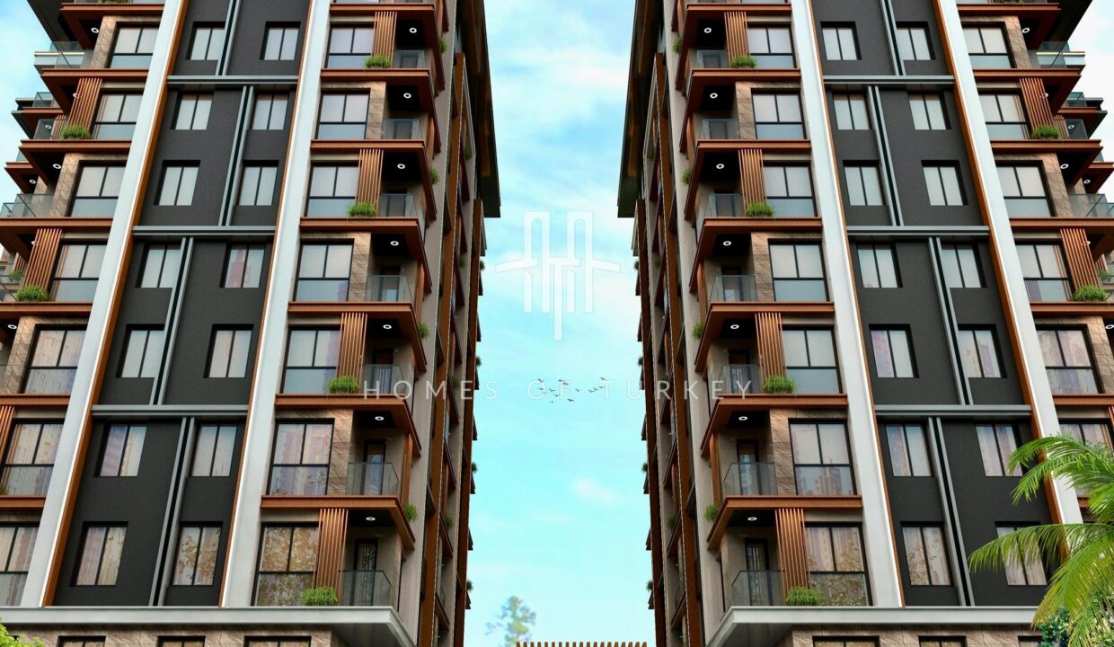 Flats with Balcony Offering Installment Investment Opportunity in Eyüpsultan 1