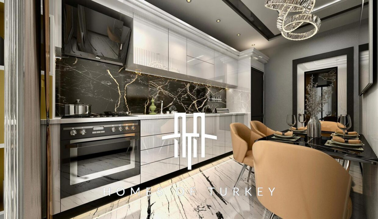 Flats with Balcony Offering Installment Investment Opportunity in Eyüpsultan 10