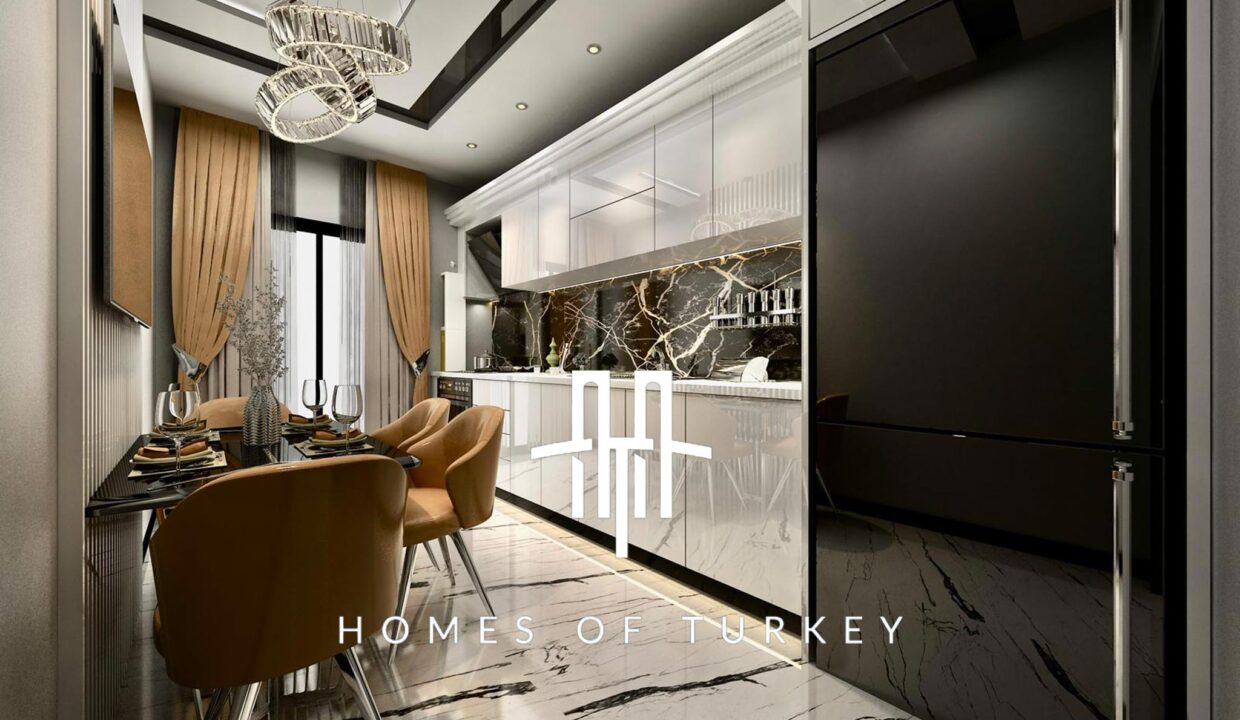 Flats with Balcony Offering Installment Investment Opportunity in Eyüpsultan 11