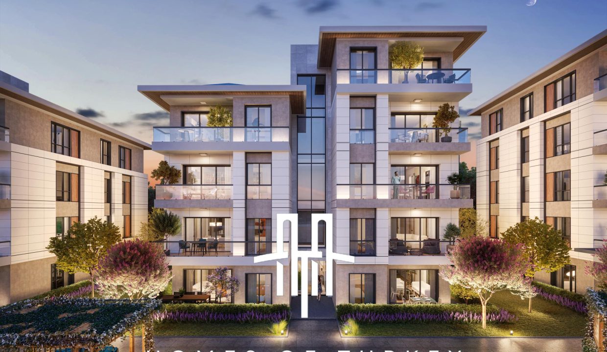 Horizontal Architectural Design Family Concept Apartments for Sale in Istanbul, Başakşehir 4