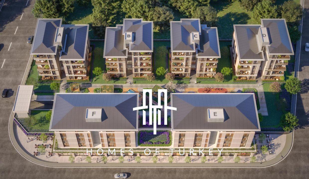 Horizontal Architectural Design Family Concept Apartments for Sale in Istanbul, Başakşehir 6
