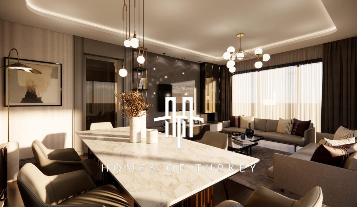 Horizontal Architectural Design Family Concept Apartments for Sale in Istanbul, Başakşehir 7