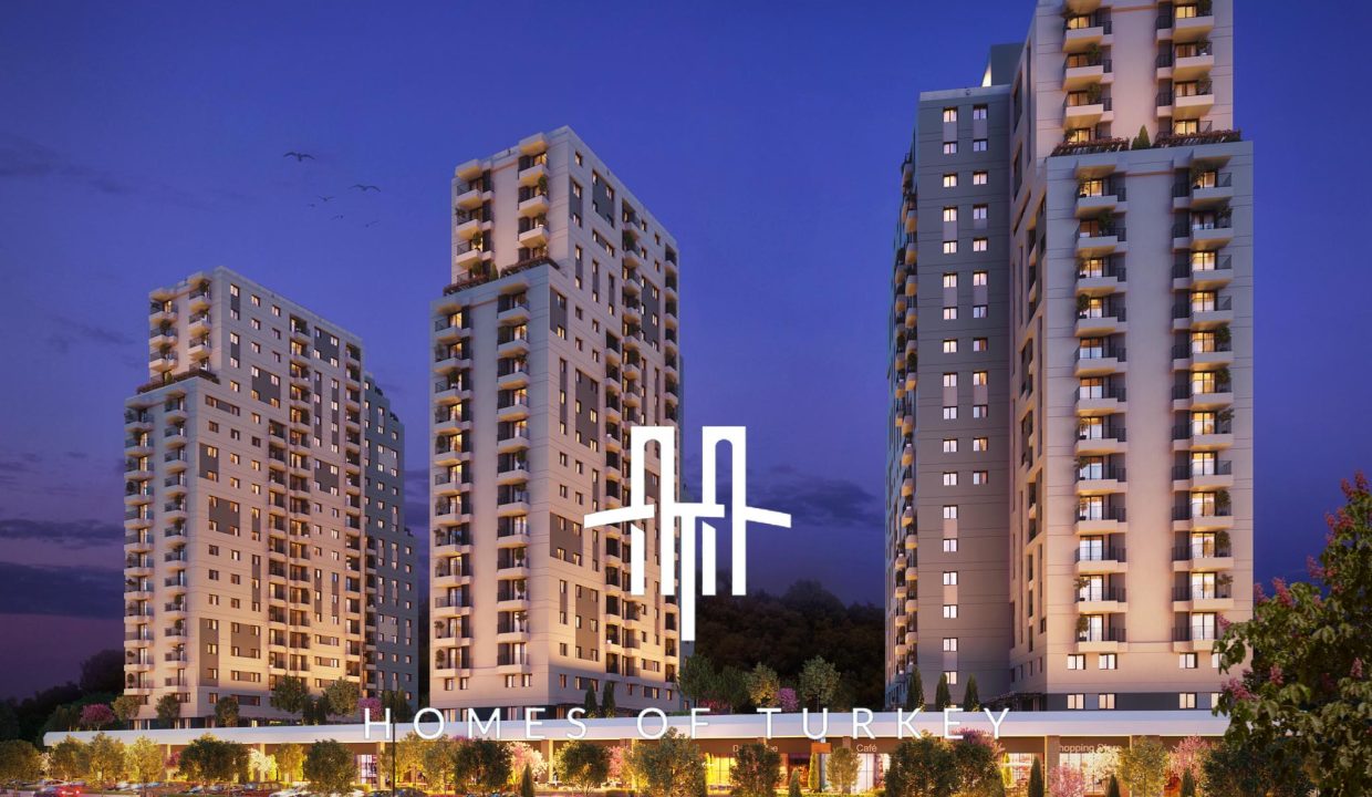 Istanbul, Flats for Sale in a Complex with Social Facilities on Basın Ekspres Road 2,,
