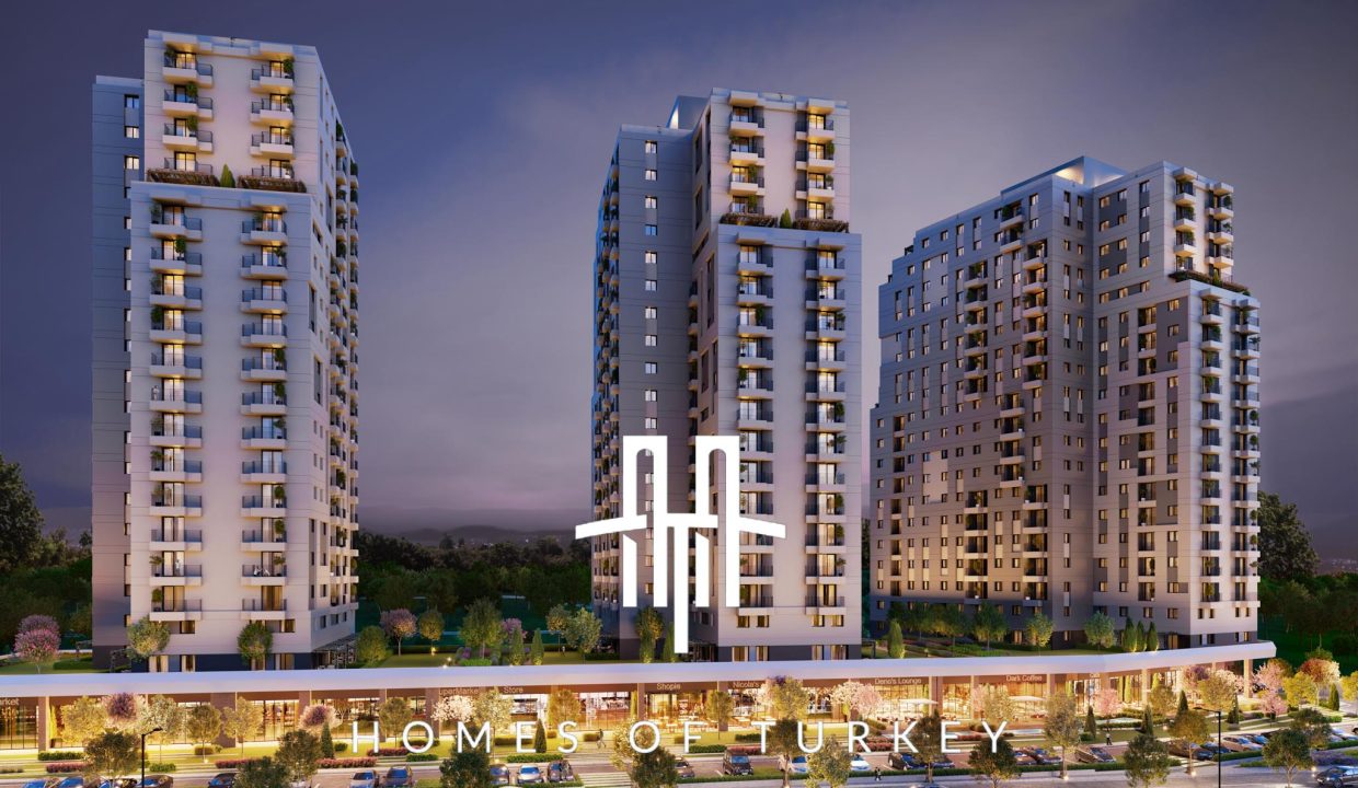 Istanbul, Flats for Sale in a Complex with Social Facilities on Basın Ekspres Road 4