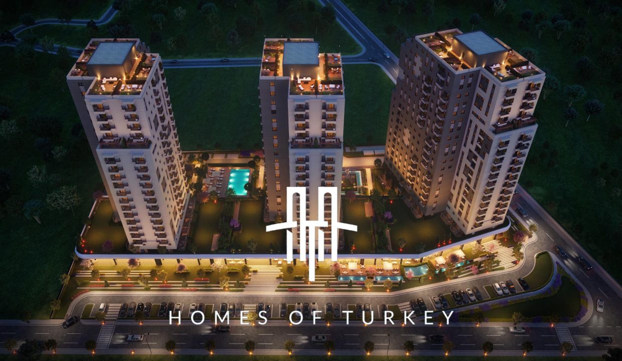 Istanbul, Flats for Sale in a Complex with Social Facilities on Basın Ekspres Road 5