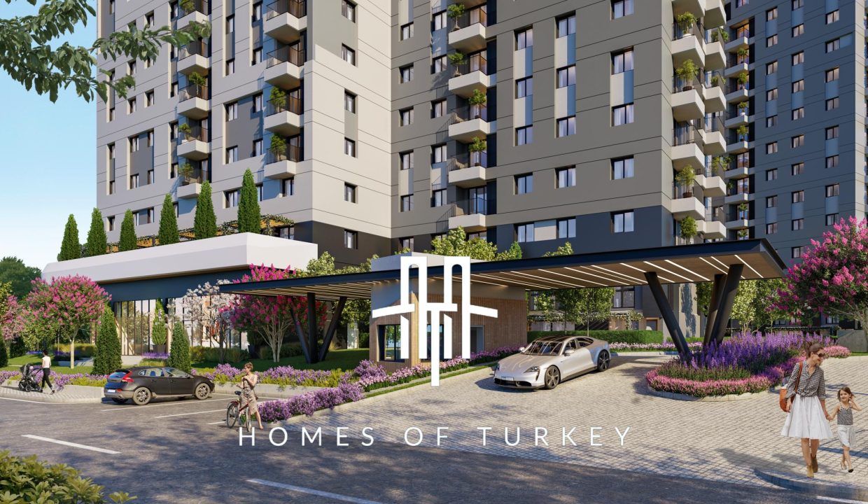 Istanbul, Flats for Sale in a Complex with Social Facilities on Basın Ekspres Road 6