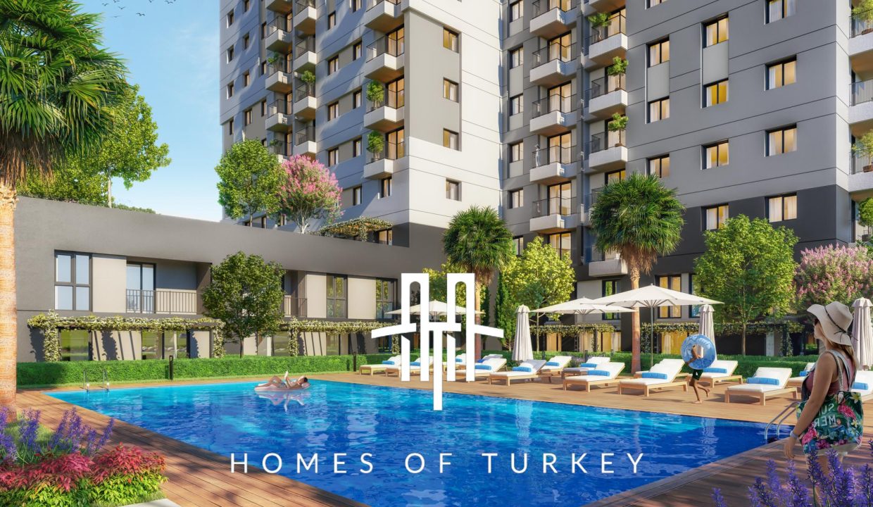 Istanbul, Flats for Sale in a Complex with Social Facilities on Basın Ekspres Road 9