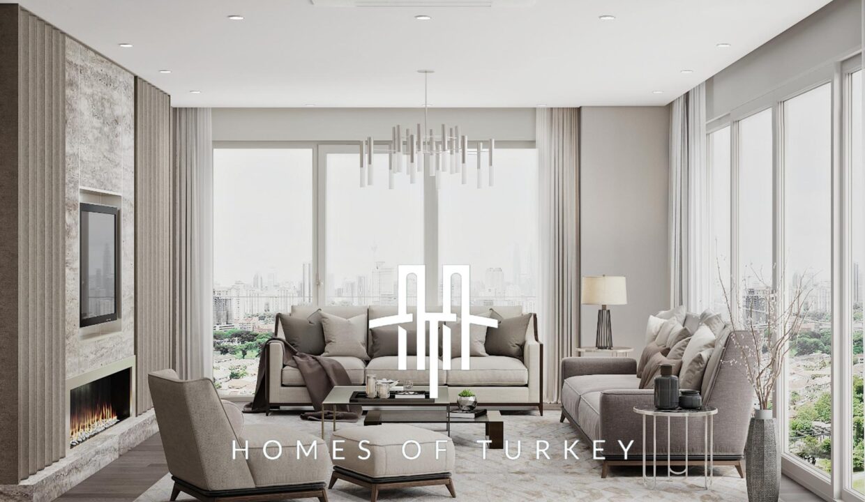 Luxury Apartments with Installments Neighboring Belgrad Forest in Sariyer 16