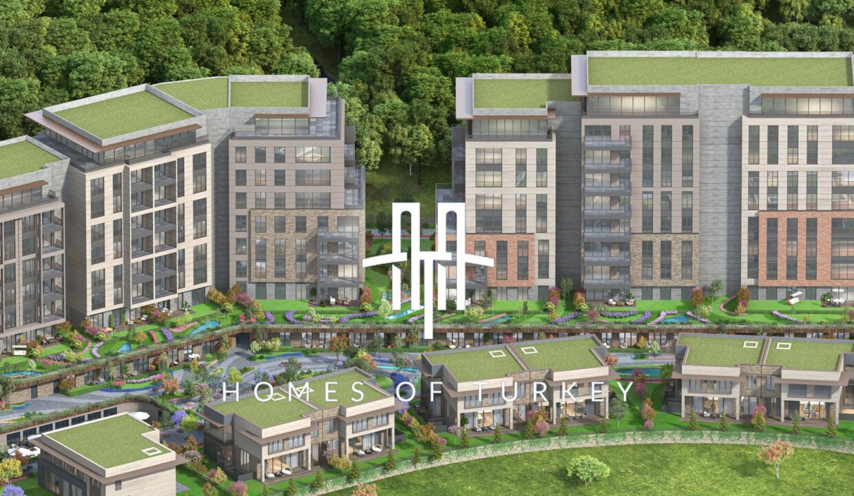 Luxury Apartments with Installments Neighboring Belgrad Forest in Sariyer 8,