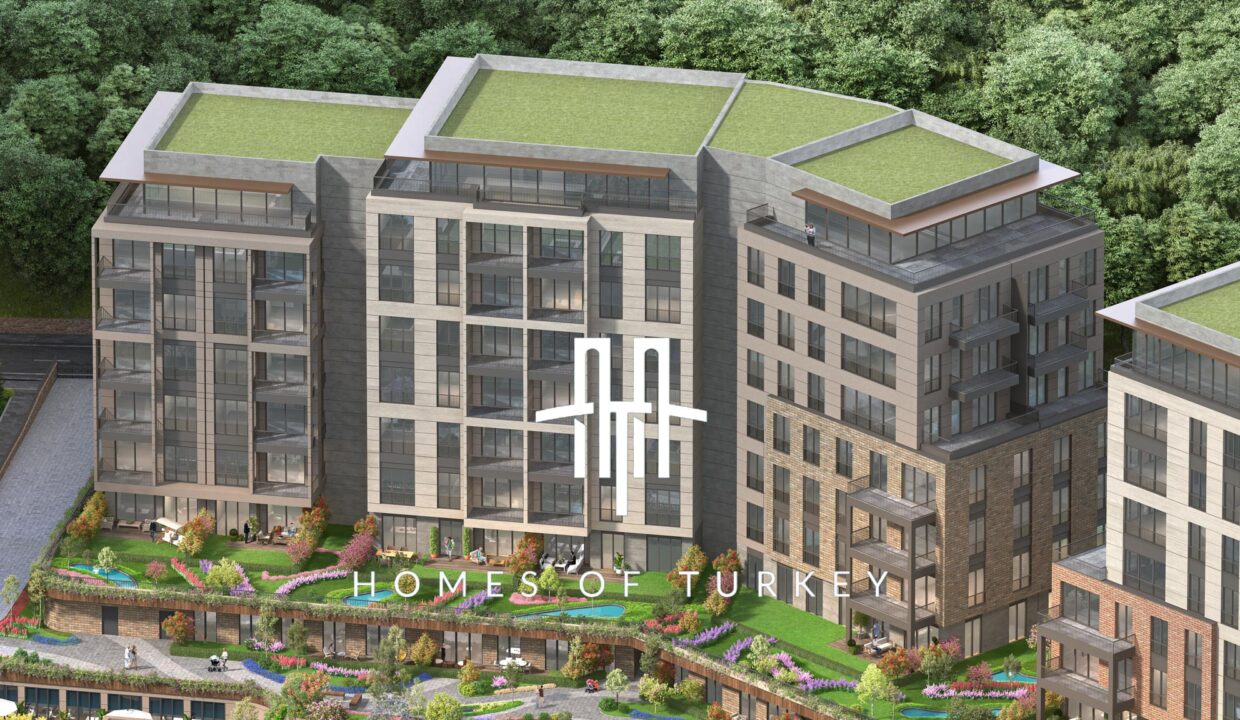 Luxury Apartments with Installments Neighboring Belgrad Forest in Sariyer 8,,