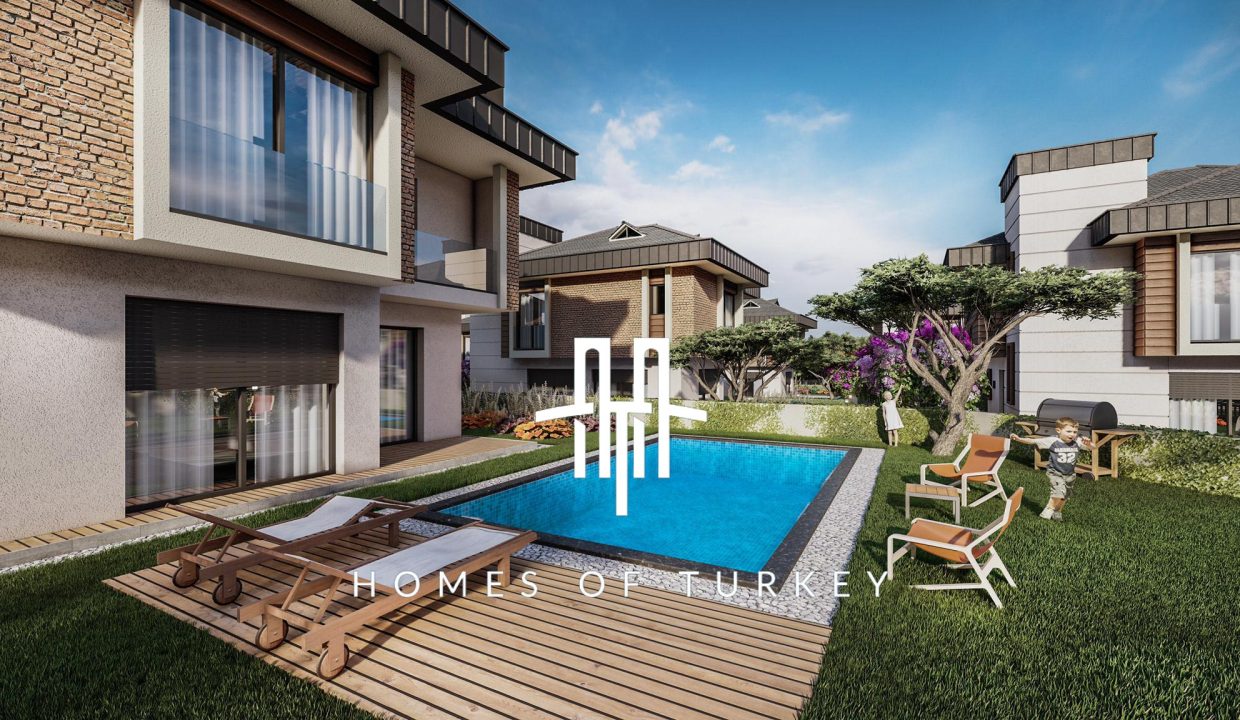 Luxury Villas with Private Garden and Pool in Beylikdüzü 2