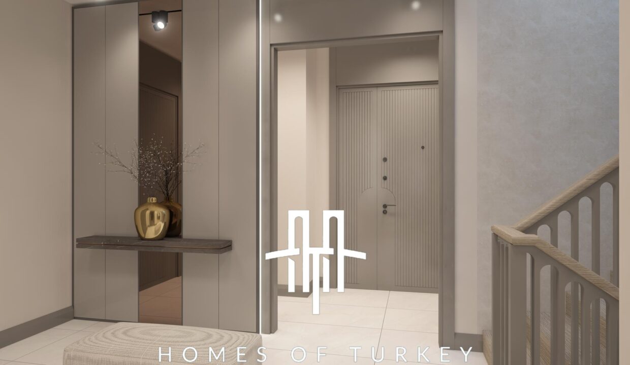 Luxury Villas with Private Garden for Sale in Installments in Istanbul Bahçeşehir 14