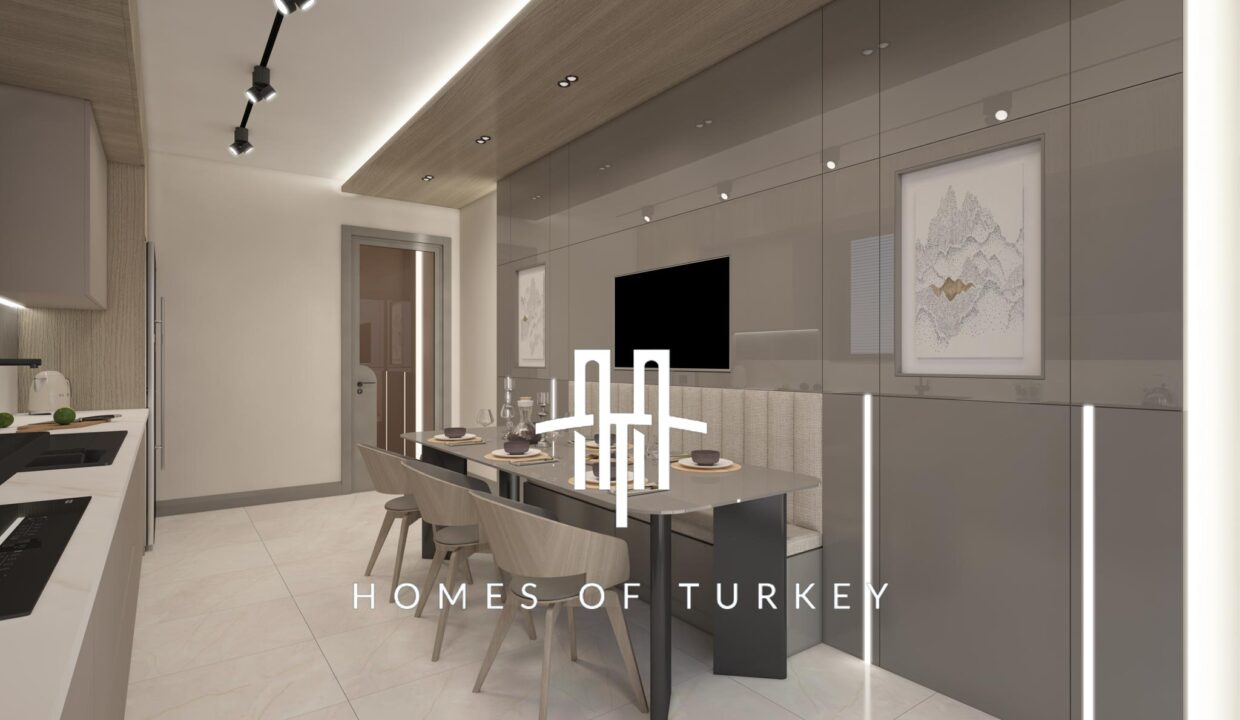 Luxury Villas with Private Garden for Sale in Installments in Istanbul Bahçeşehir 18