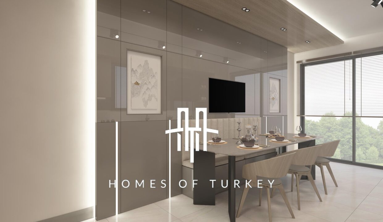 Luxury Villas with Private Garden for Sale in Installments in Istanbul Bahçeşehir 19