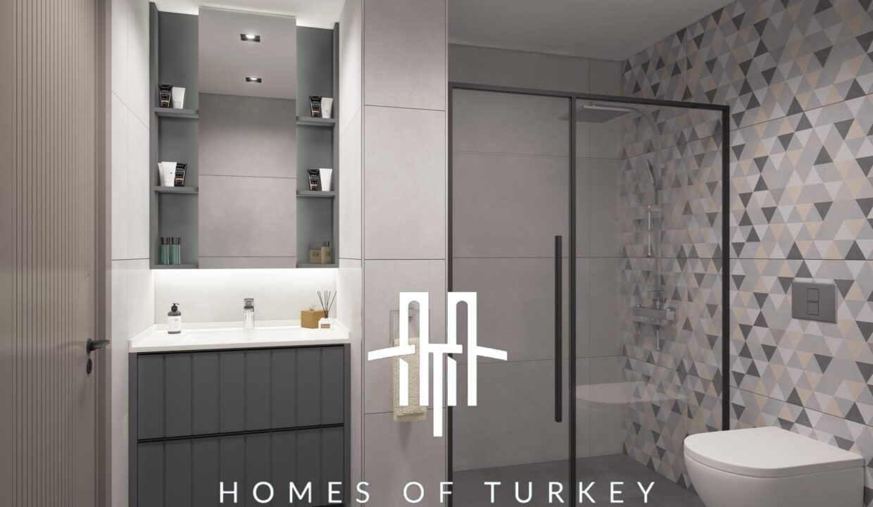 Luxury Villas with Private Garden for Sale in Installments in Istanbul Bahçeşehir 25