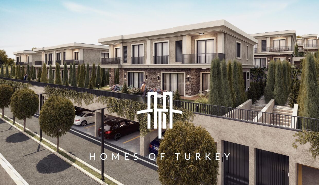 Luxury Villas with Private Garden for Sale in Installments in Istanbul Basaksehir1,,