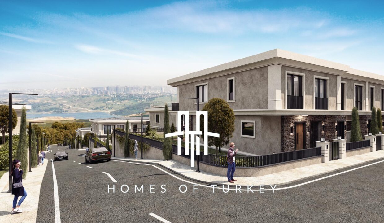 Luxury Villas with Private Garden for Sale in Installments in Istanbul Basaksehir3