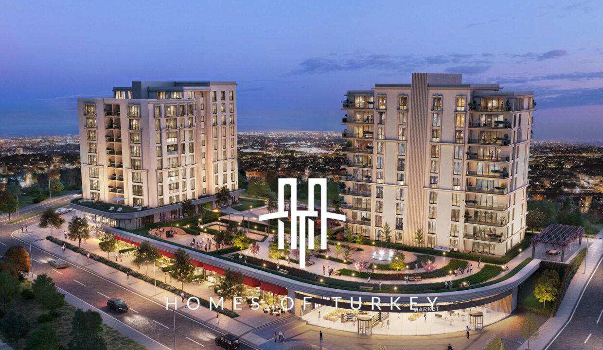 Modern Apartments for Sale Neighboring Kanal Istanbul in Başakşehir 1