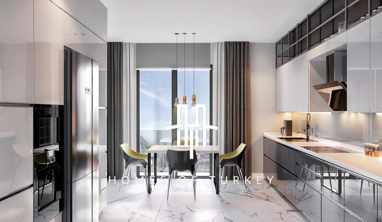 Modern Apartments for Sale Neighboring Kanal Istanbul in Başakşehir 11