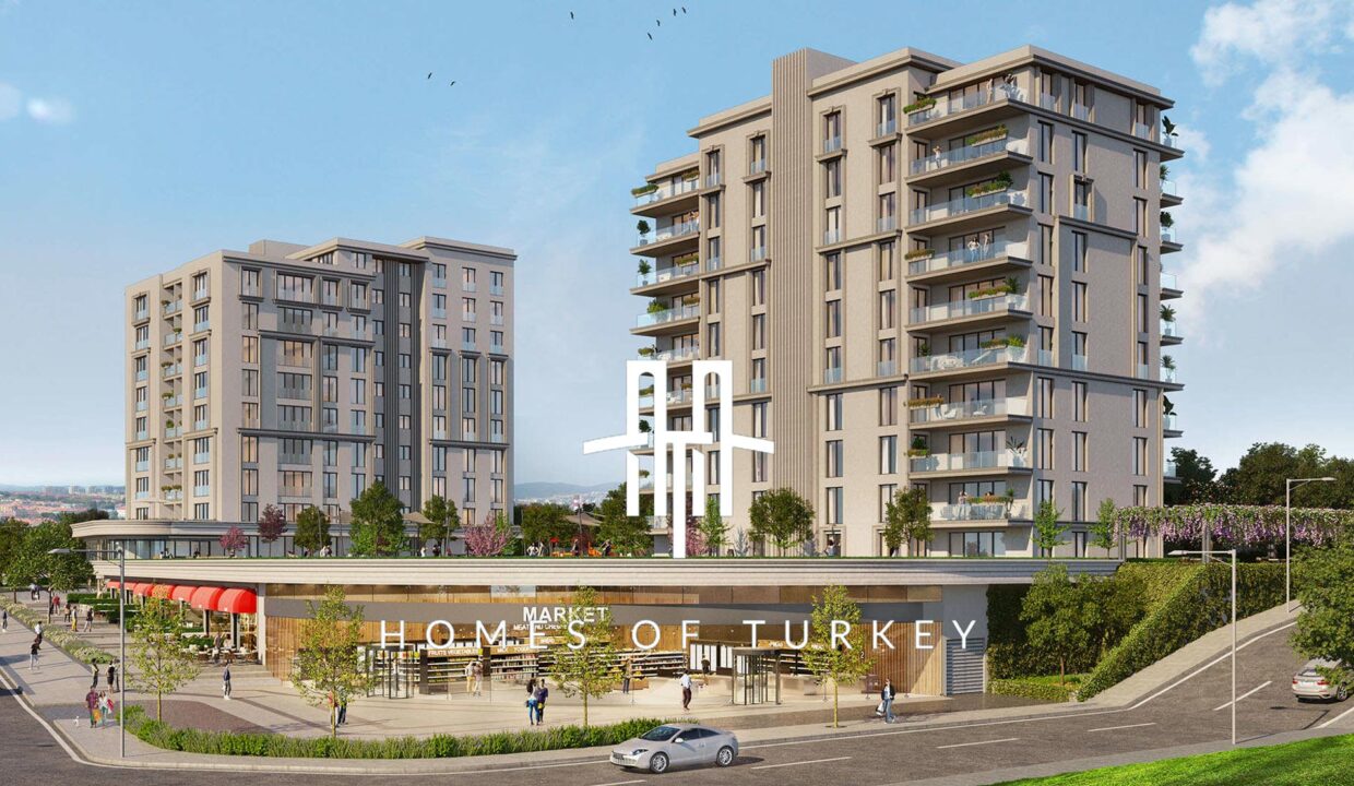 Modern Apartments for Sale Neighboring Kanal Istanbul in Başakşehir 2