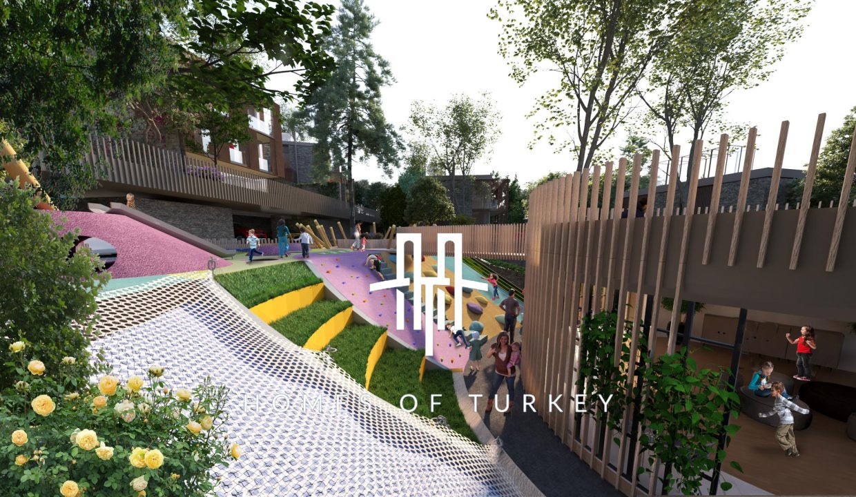 Modern Villas Intertwined with Nature in Cekmekoy, Istanbul 11