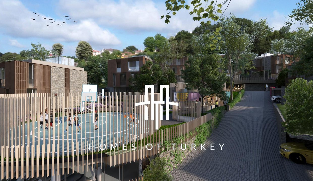 Modern Villas Intertwined with Nature in Cekmekoy, Istanbul 12