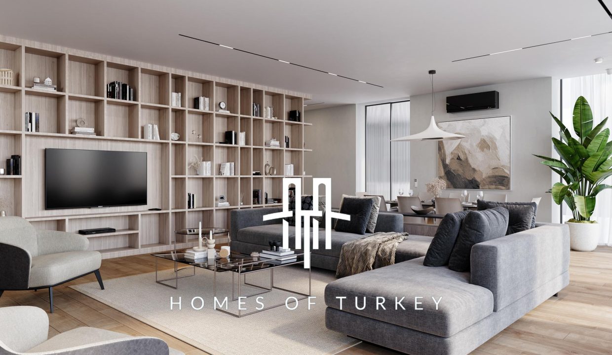 Modern Villas Intertwined with Nature in Cekmekoy, Istanbul 14