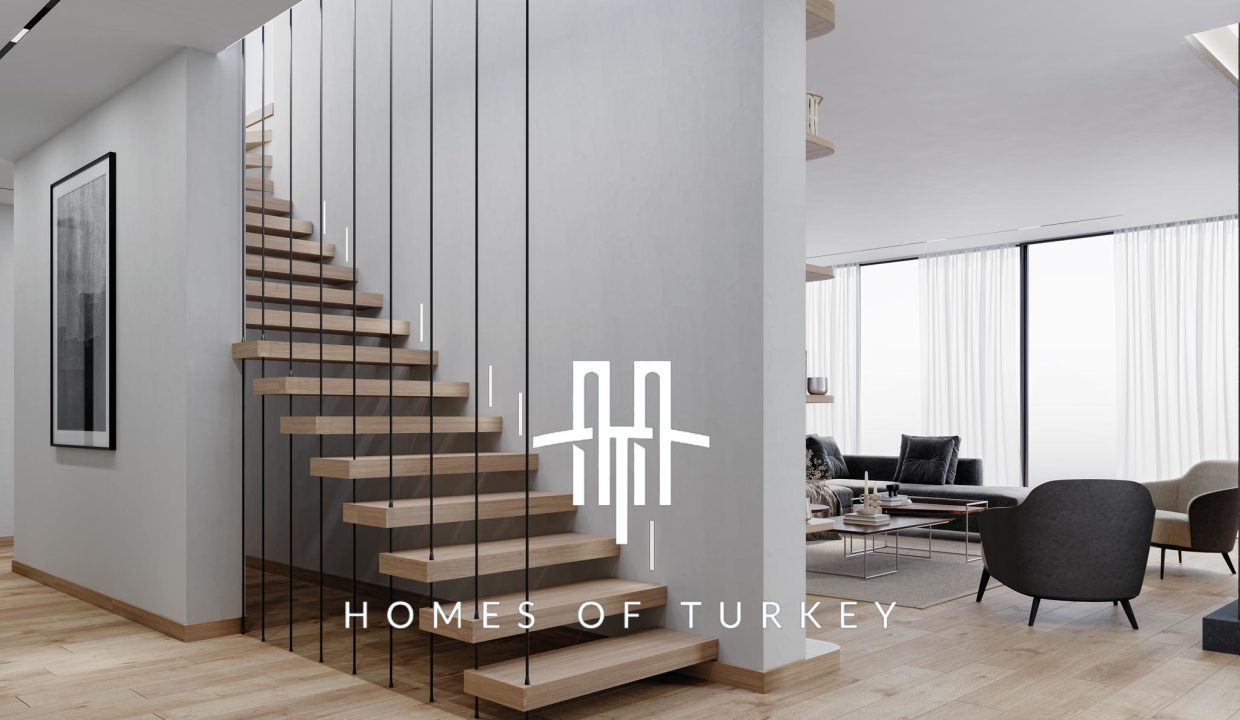 Modern Villas Intertwined with Nature in Cekmekoy, Istanbul 16
