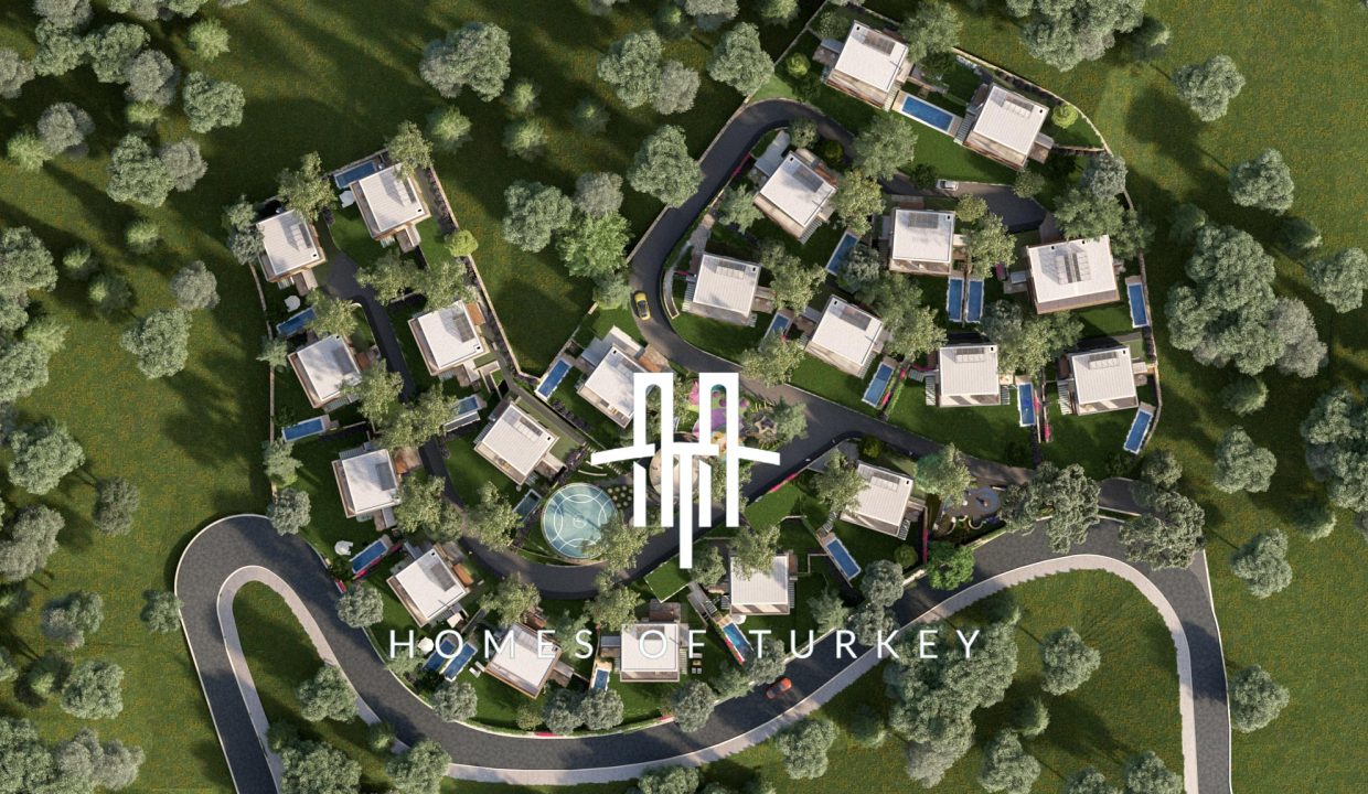 Modern Villas Intertwined with Nature in Cekmekoy, Istanbul 23