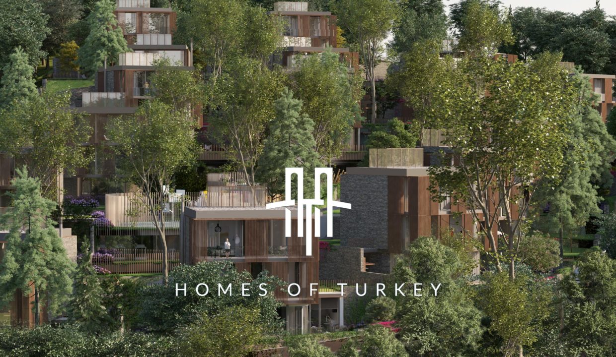 Modern Villas Intertwined with Nature in Cekmekoy, Istanbul 3,,