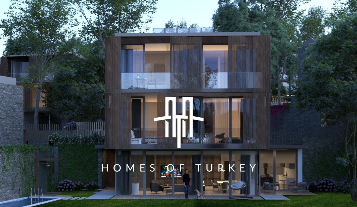 Modern Villas Intertwined with Nature in Cekmekoy, Istanbul 6