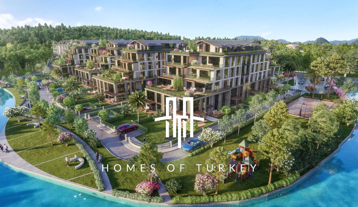 Private Apartments with Installment in Istanbul, Göktürk, Right in the Heart of Nature 1