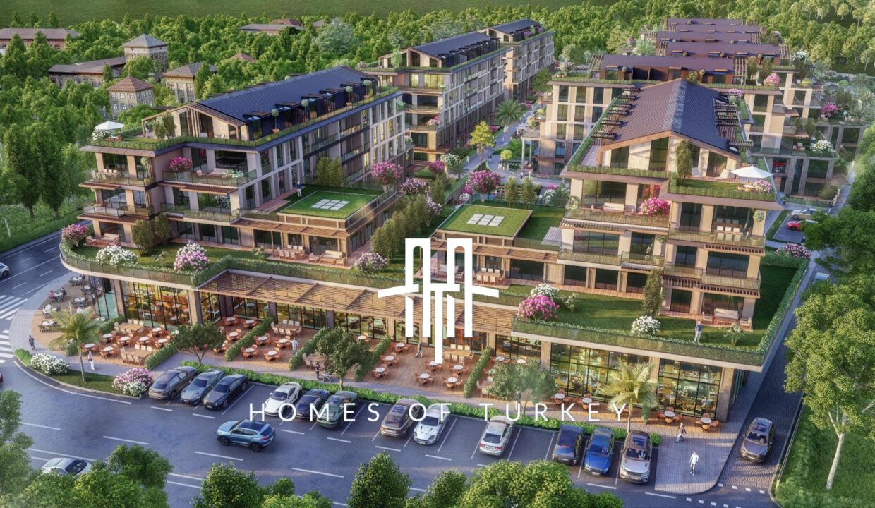 Private Apartments with Installment in Istanbul, Göktürk, Right in the Heart of Nature 3
