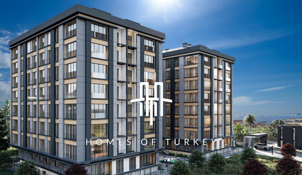 Sea View Apartments for Sale with Installments in Tuzla, Istanbul 6