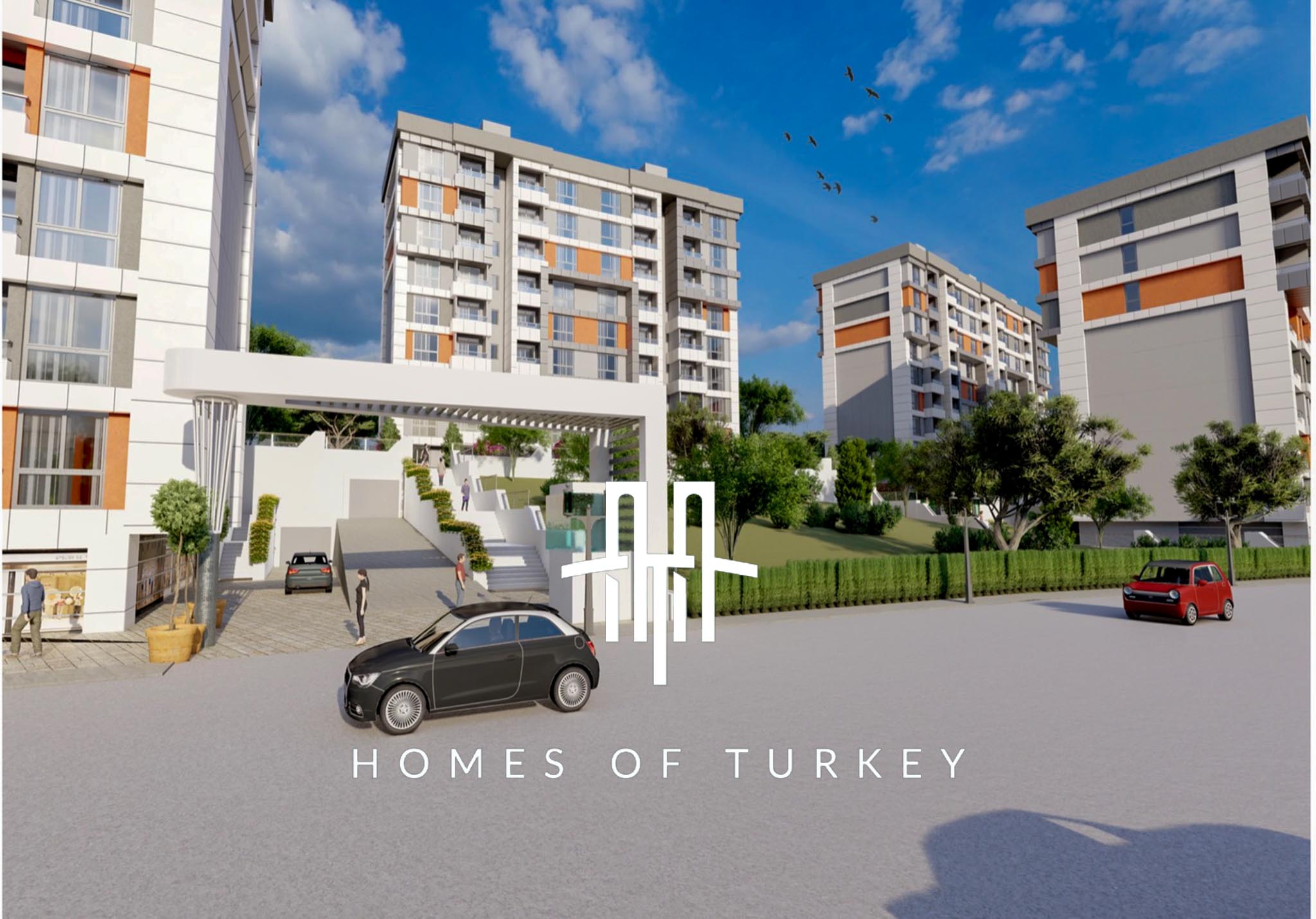 Spacious Apartments with Sea and City Views Next to the Metro in Maltepe