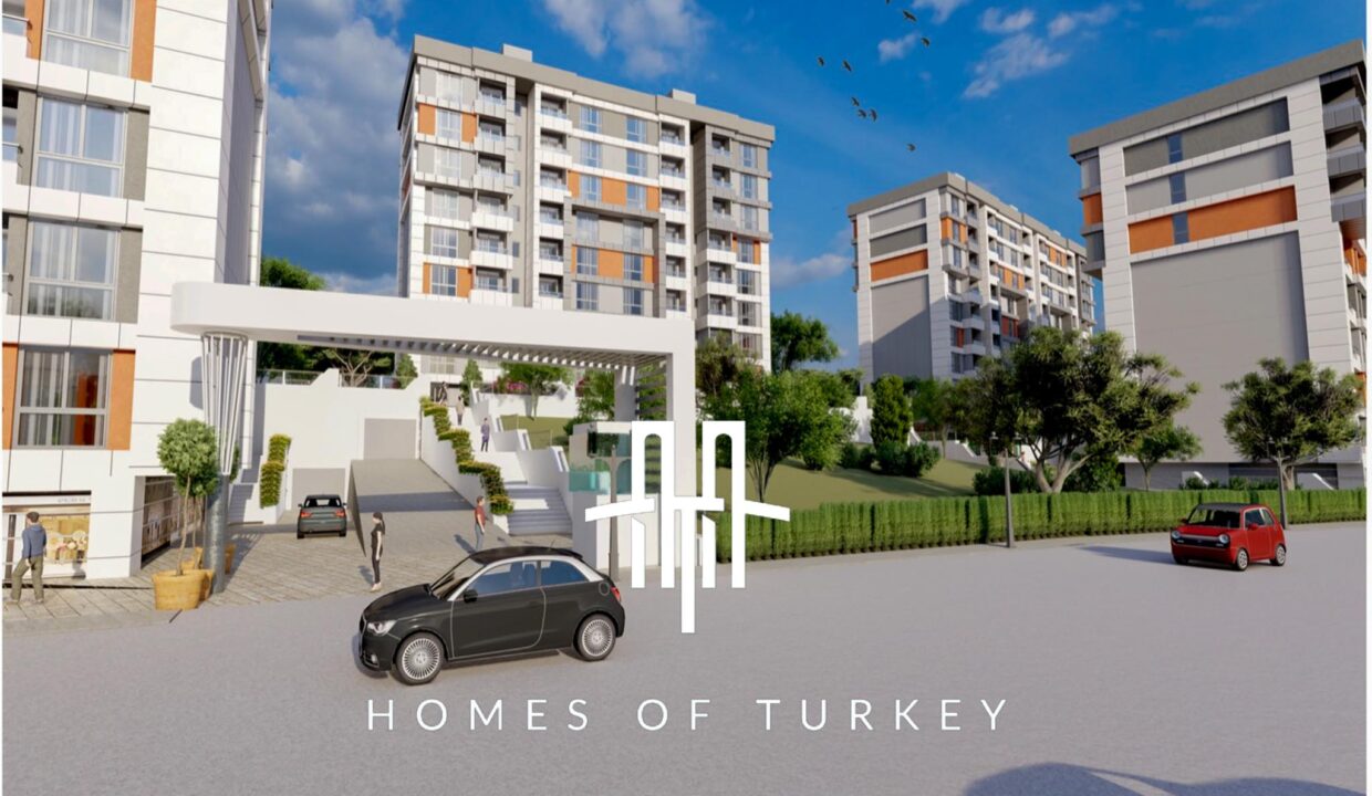 Spacious Apartments with Sea and City Views Next to the Metro in Maltepe 1