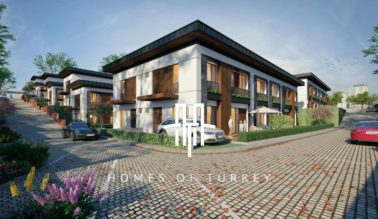 Villas for Sale in a Complex Combining Nature and Luxury in Bahceşehir 1