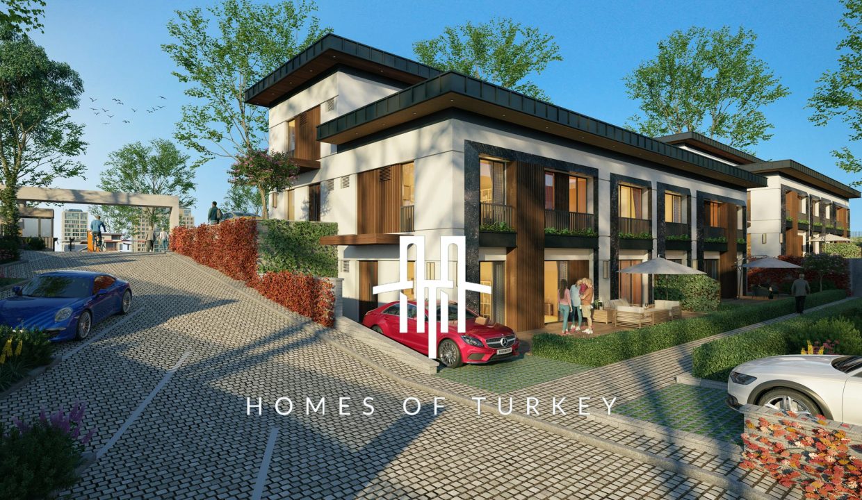 Villas for Sale in a Complex Combining Nature and Luxury in Bahceşehir 4