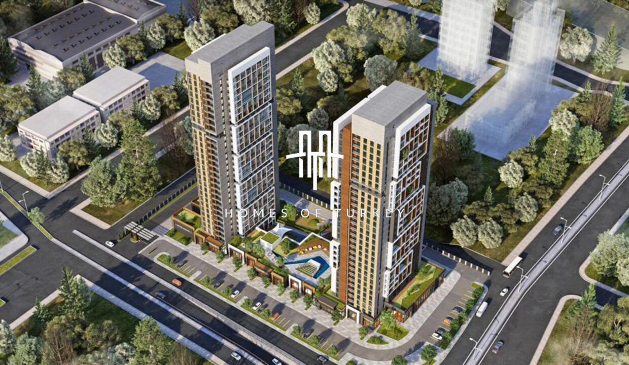 Apartments for Sale in a Complex Next to the Metro in Bagcilar, Istanbul 6